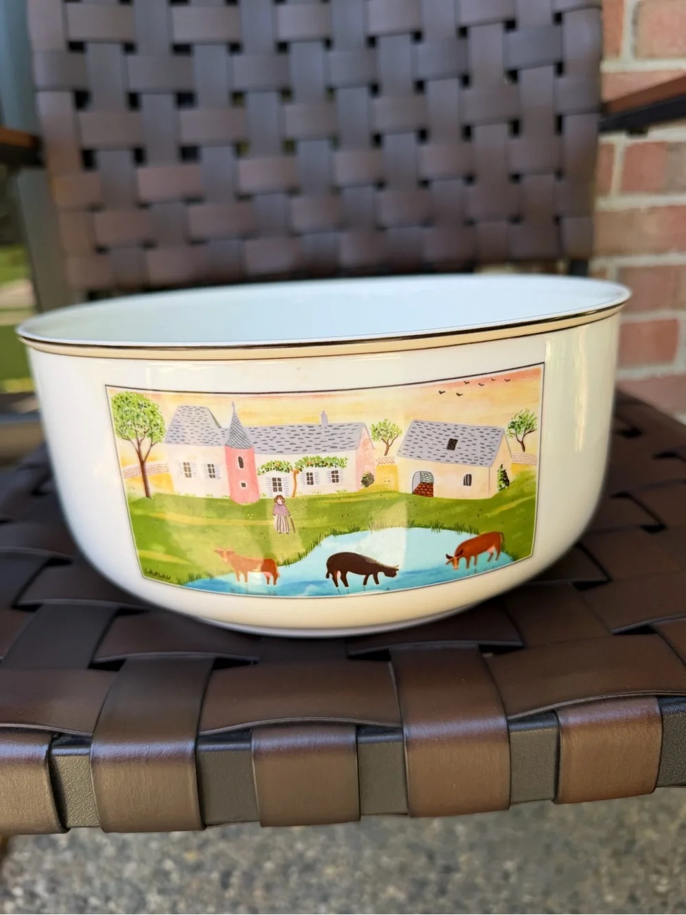 Villeroy & Boch Design Naïf Vegetable Serving Bowl PRICE DROP FIRM